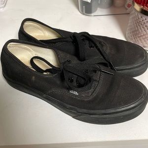 Black Laced Vans